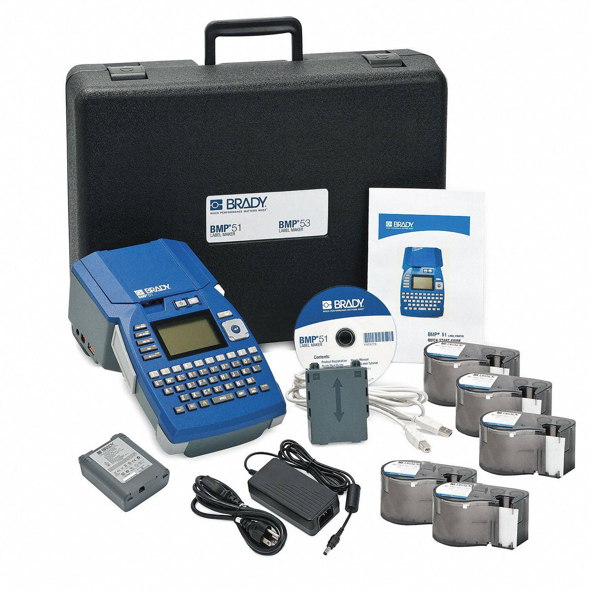BMP51 Label Maker Starter Kit Y2227