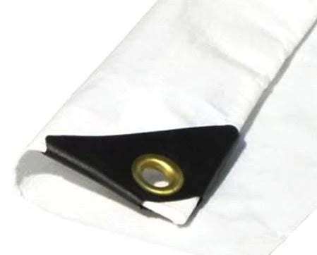 Extra Heavy Duty 12 Mil White Tarp 12 x 12 T758
