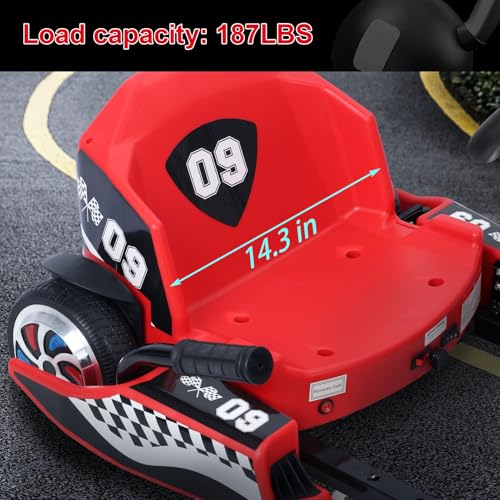 Red 36V Electric Go Kart with 350W Motor F76196