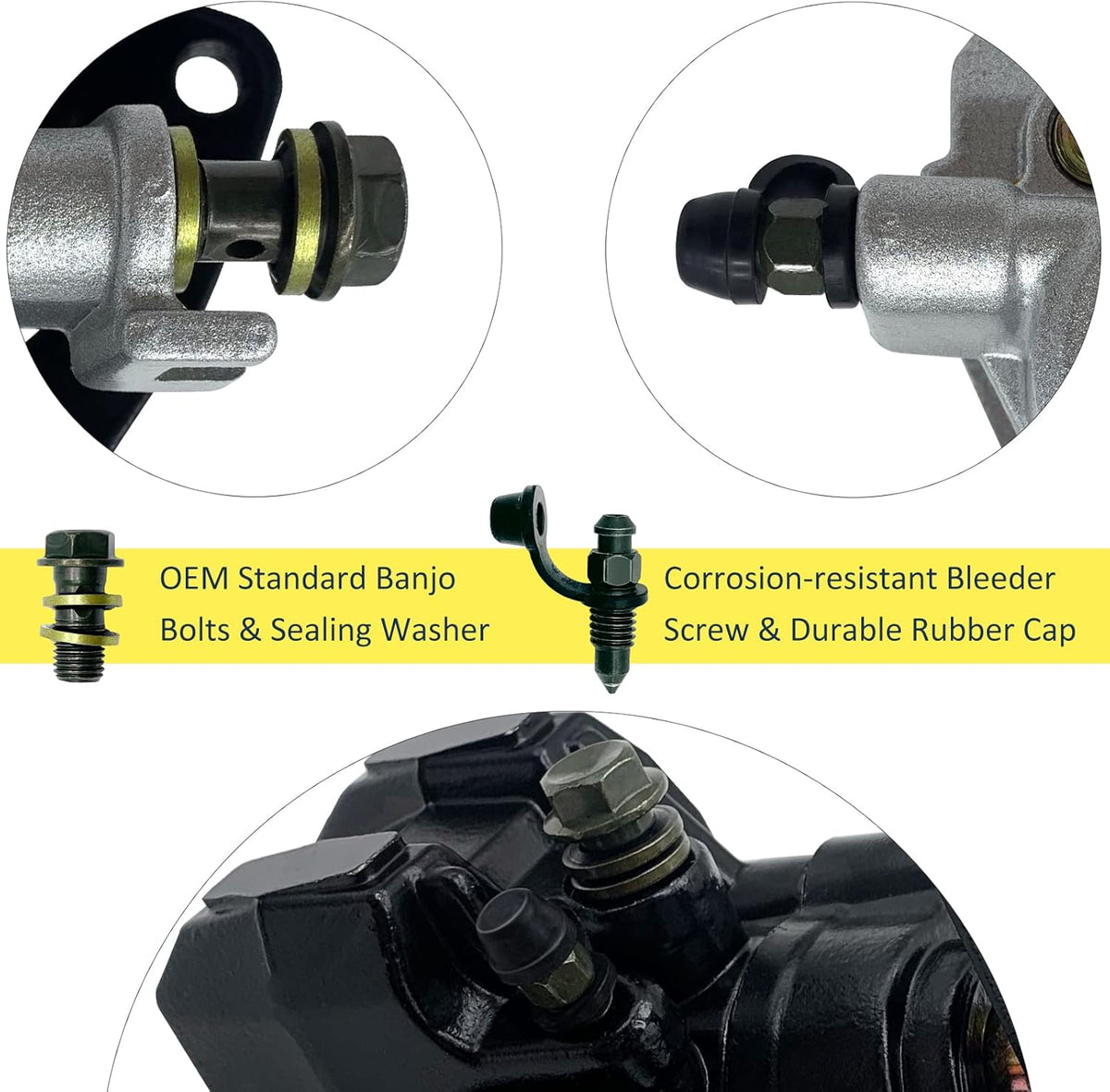 Brake Calipers Pack of 2 U4048