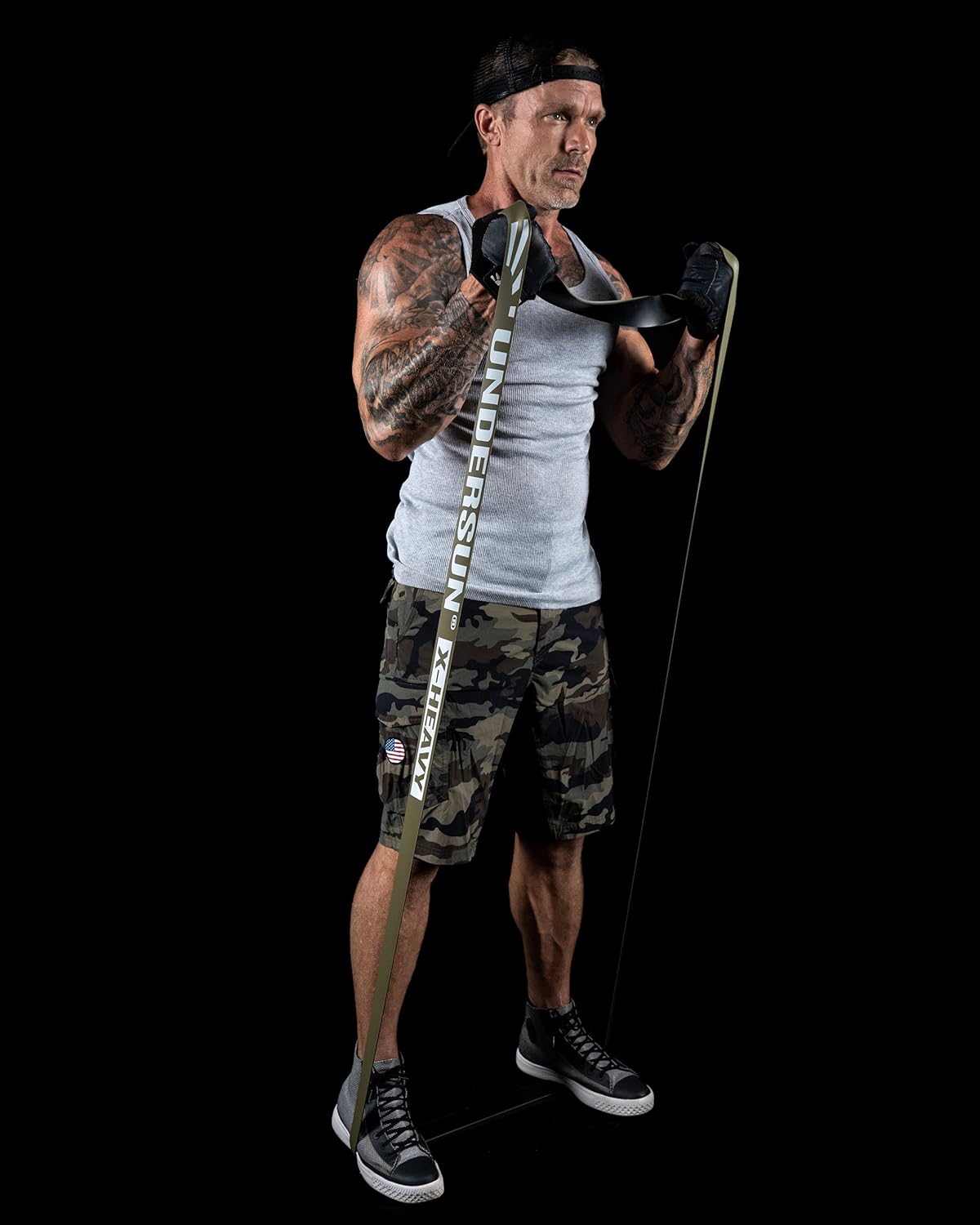 5 Assistance Exercise Bands Set in Camo J5670