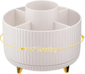 White Multi-angle Rotating Makeup Brush Holder J6039