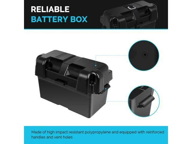 12V 100Ah Deep Cycle AGM Battery with Box L230