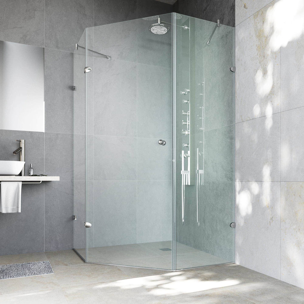 Frameless Clear Shower Enclosure X5932