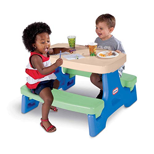 Blue Green Kid Picnic Play Table J93658