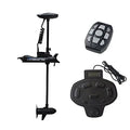 12V 55lbs Electric Trolling Motor with Foot Control (Black) L807
