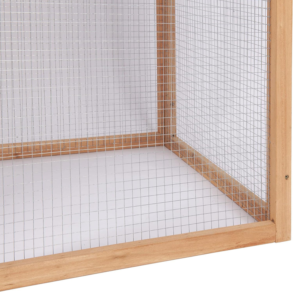 Natural Wood Chicken Coop J95422