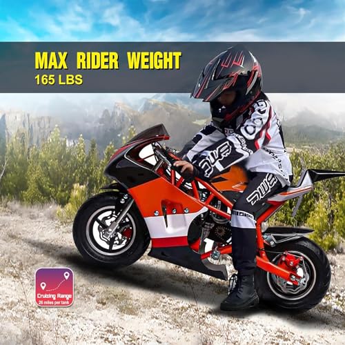 40CC 4-Stroke Gas Mini Pocket Bike C480