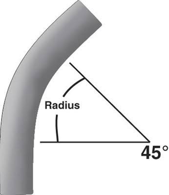45 Degree PVC Elbow S177