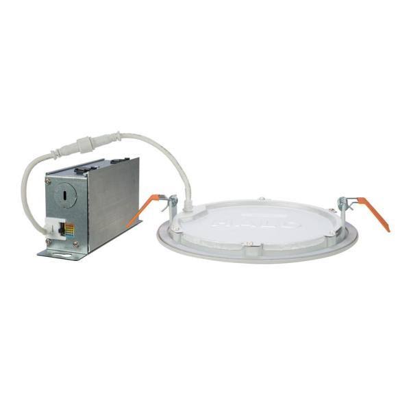 6 in. Color Selectable Canless Recessed LED Kit 2-Pack with Smart Dimmer K462