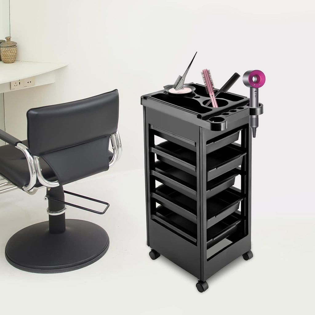 5 Drawers Salon Trolley Cart with Wheels Z75160
