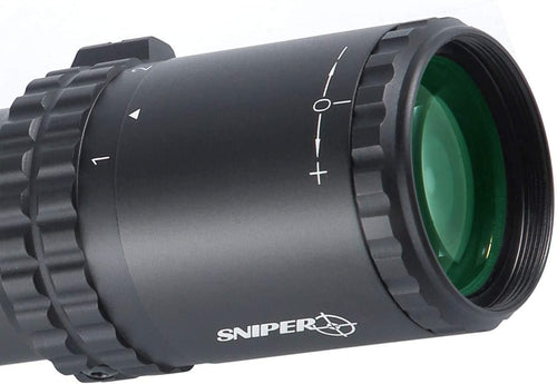 1-6X28 FFP First Focal Plane Scope 35mm Tube ED Optics Red/Green Illuminated Reticle T300