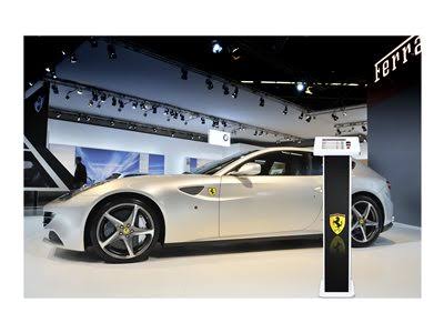 Locking Floor Stand Kiosk with Graphic Card Slot White E88534
