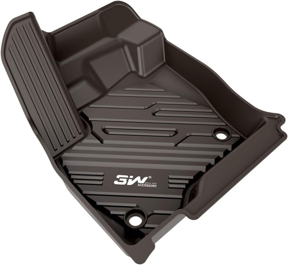 Black TPE All Weather Floor Mats Full Set Q4730