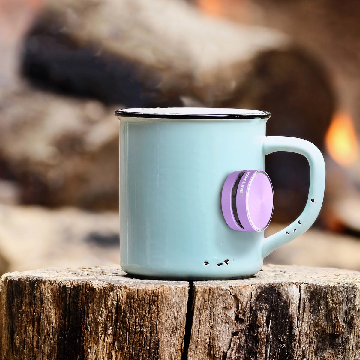 Black Bone Conduction Mini Speakers Pack of 2 Y29647