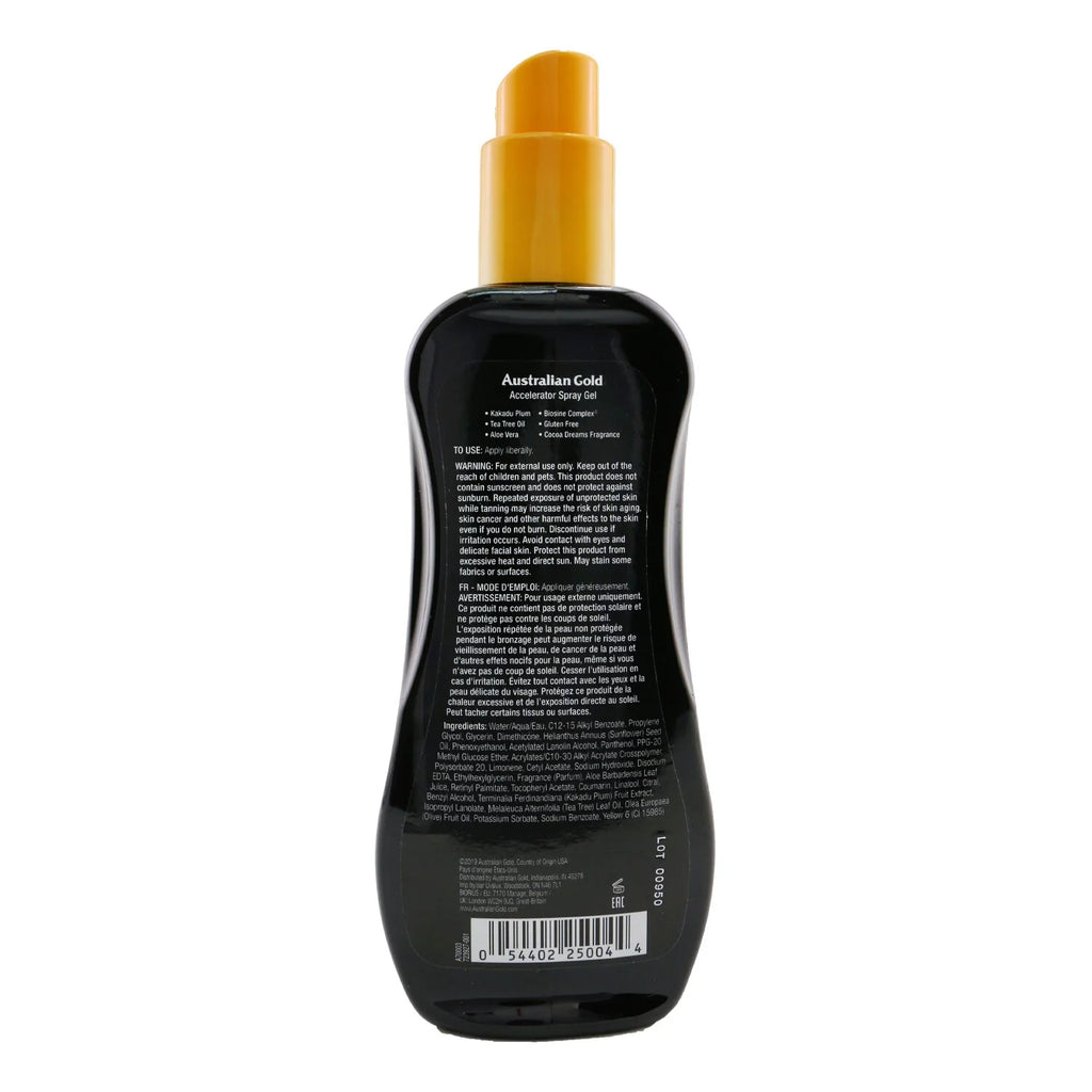 Dark Tanning Accelerator Spray Gel 237ml/8oz B519306