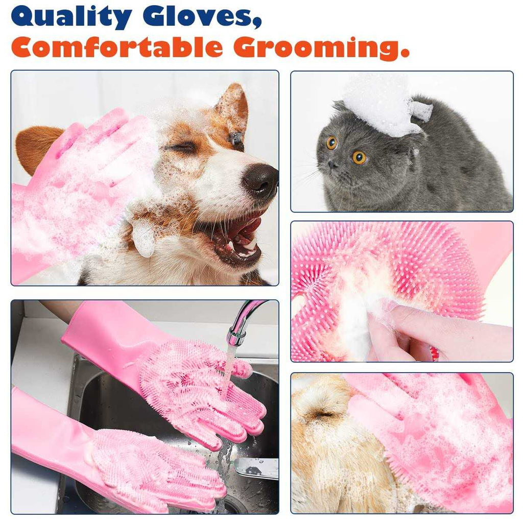 Pet Grooming Gloves D749834