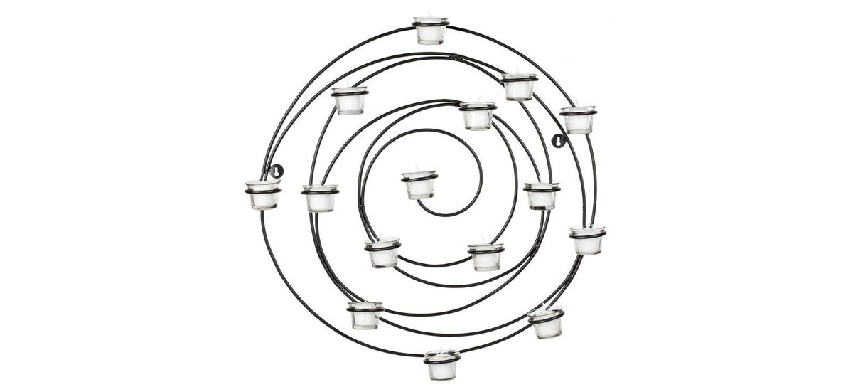 15 Tea Light Candle Wall Decor G315