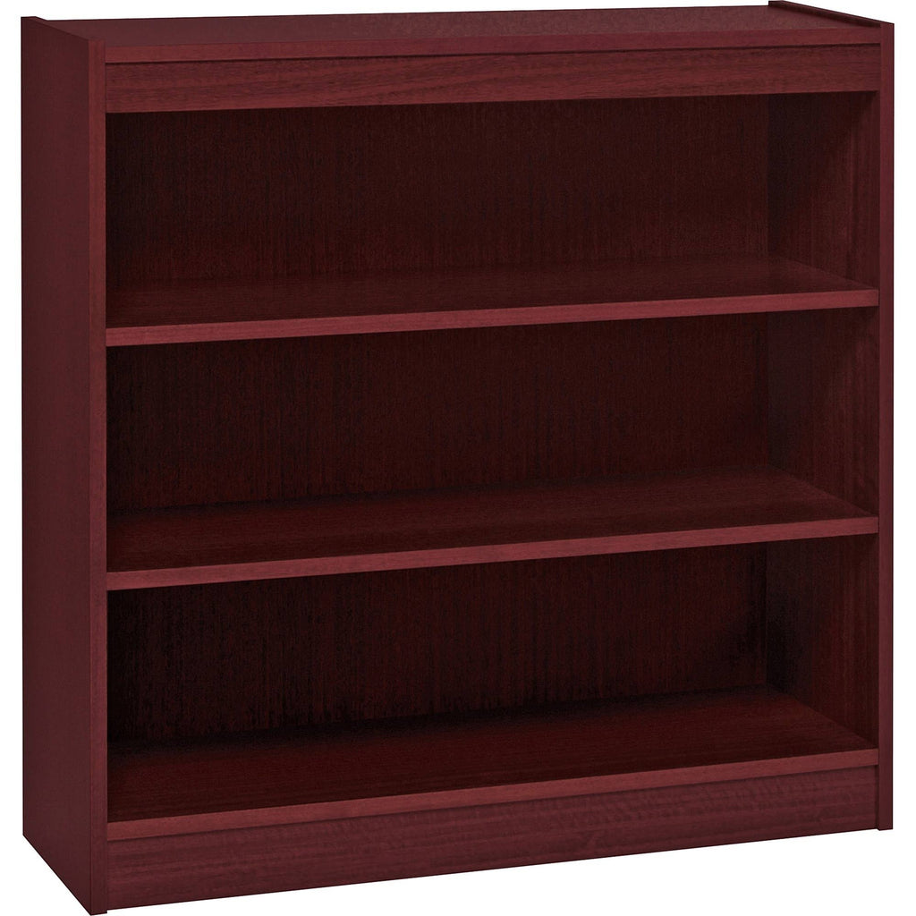 Mahogany Panel End Hardwood Veneer Bookcase E9674