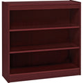 Mahogany Panel End Hardwood Veneer Bookcase E9674