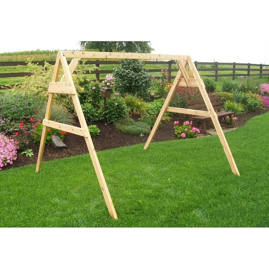 Cedar A Frame Swing Stand M4594