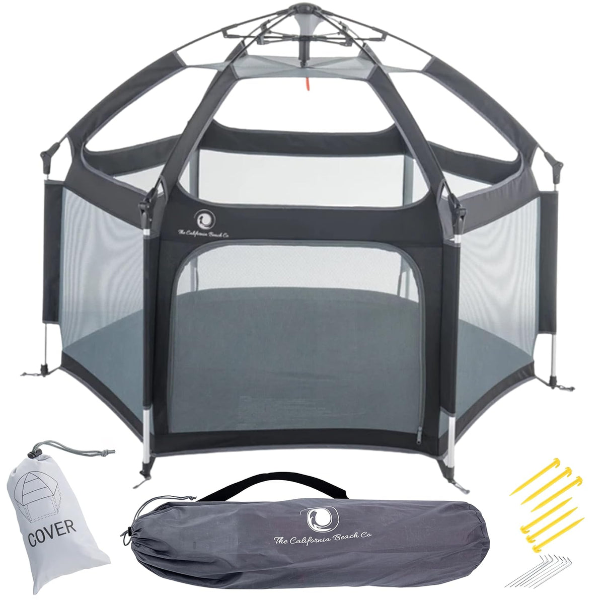 Black Portable Playpen J76601