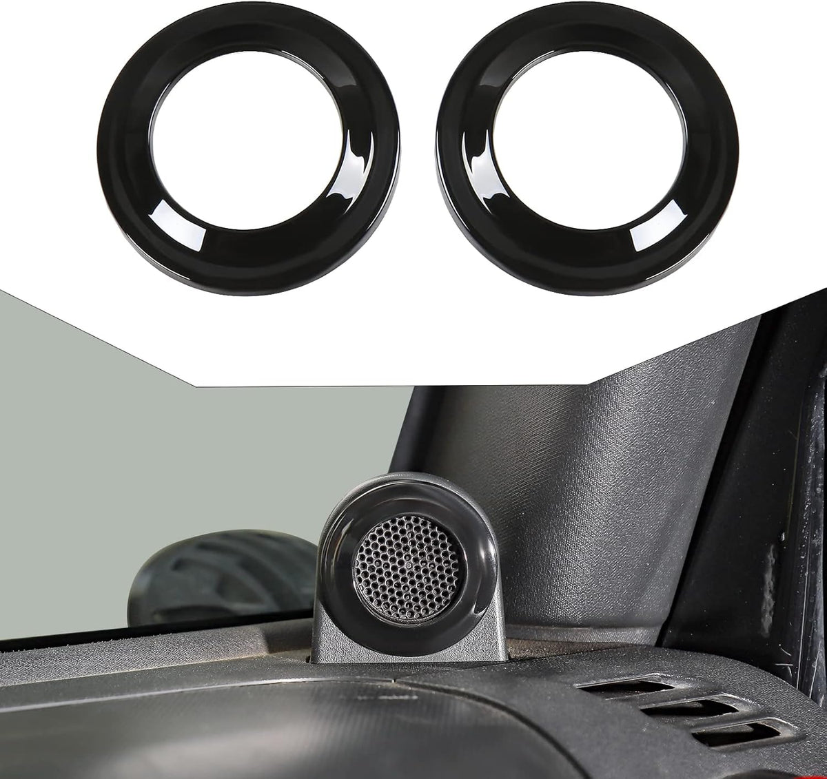 Orange Car Interior Accessories Trim Stickers Y962234