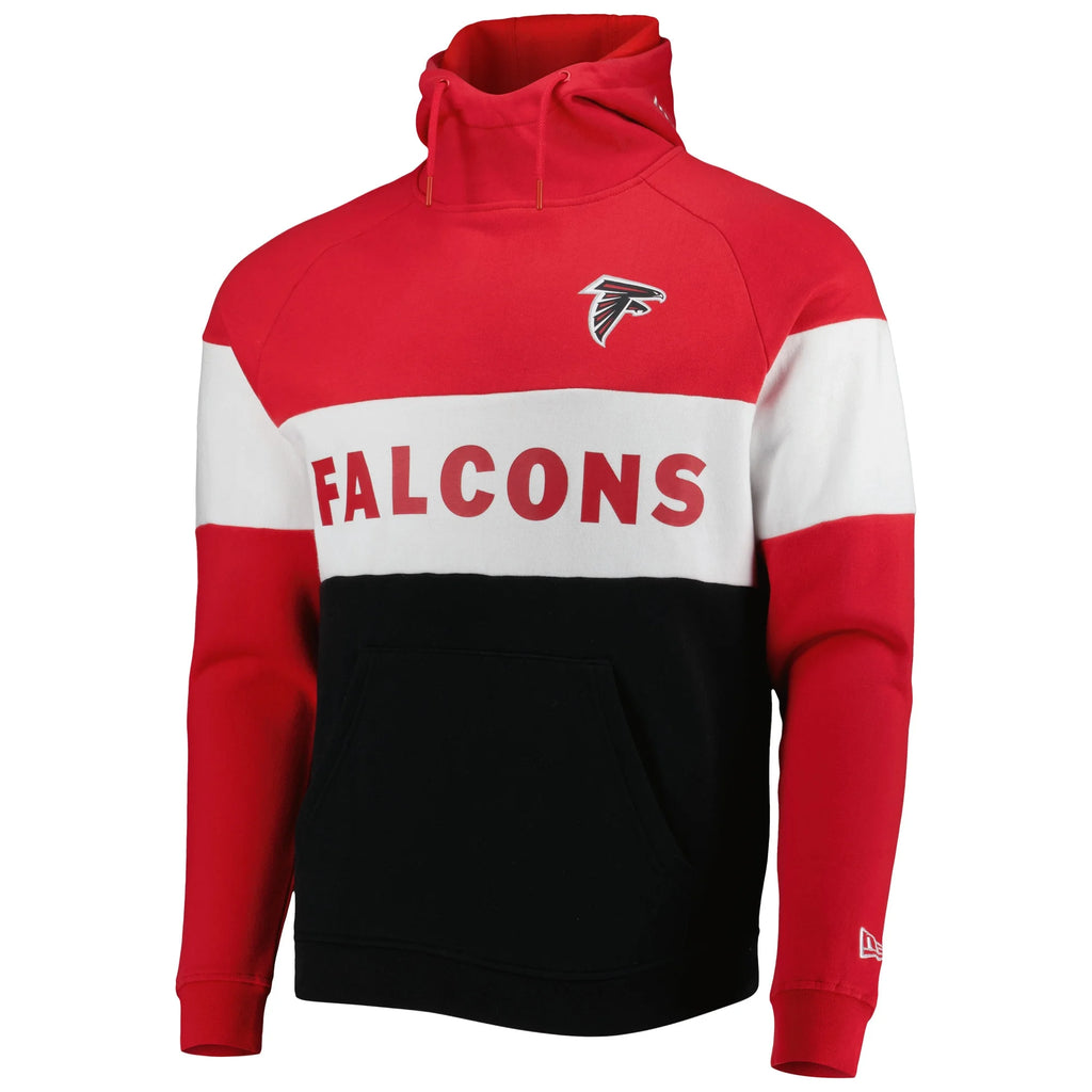 Black/Red Atlanta Falcons Pullover Hoodie U123