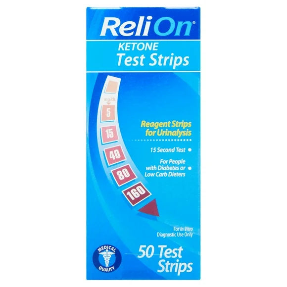 Ketone Test Strips 50 Count P6516