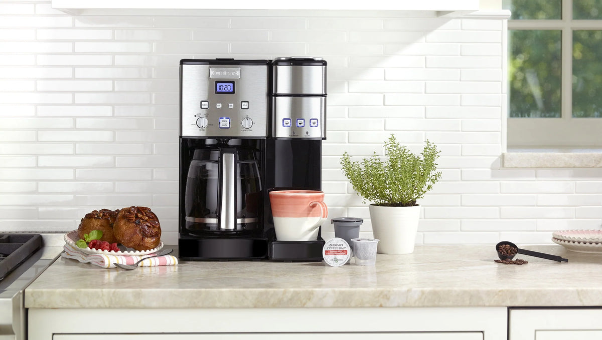 12 Cup Coffeemaker and Single-Serve Brewer P590422