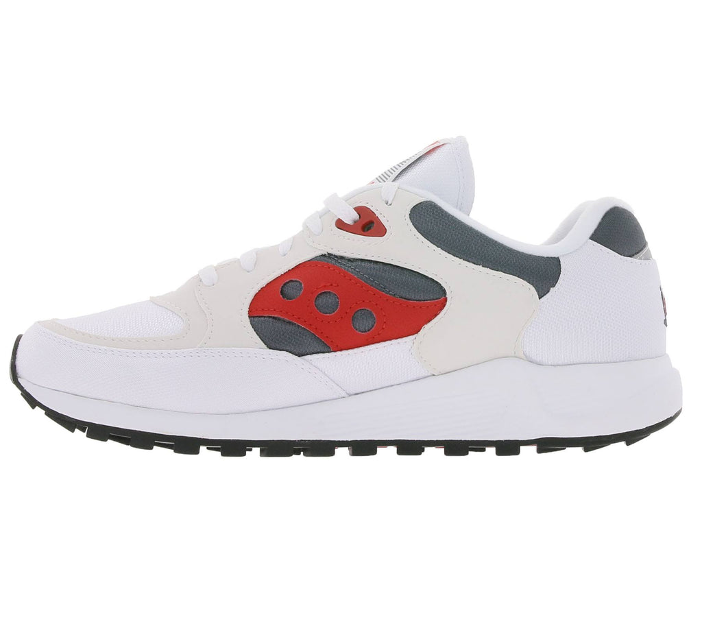 White Grey Red Saucony Jazz 4000 Sneakers W91013
