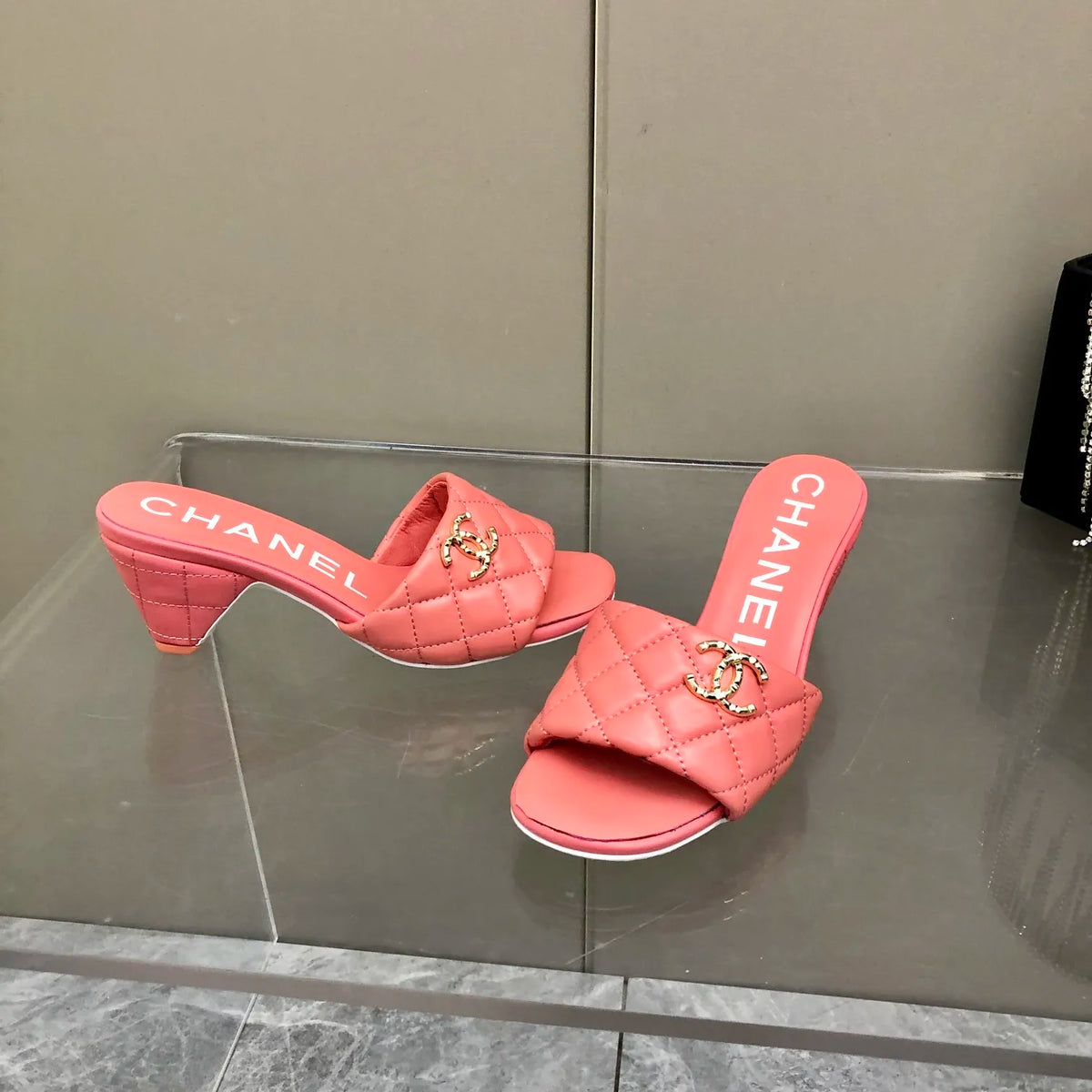 Hot Pink Mules H477620
