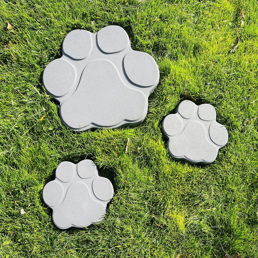 Paw Print Stepping Stone Mold 13 in Y440381