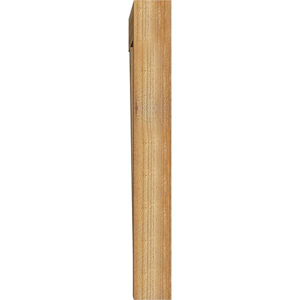 Traditional Block Rough Sawn Bracket, Western Red Cedar Y988855