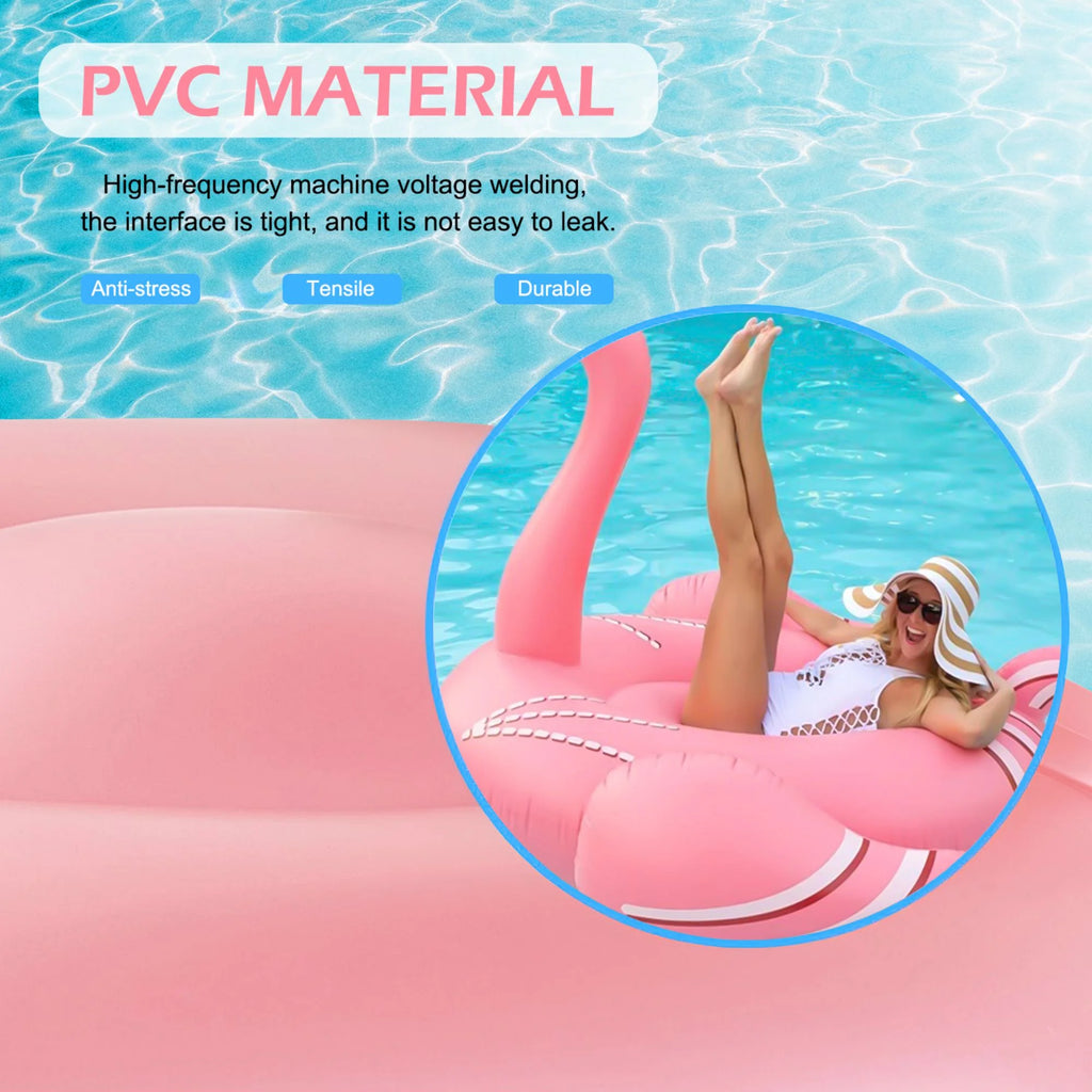Inflatable Flamingos Pool Float B811