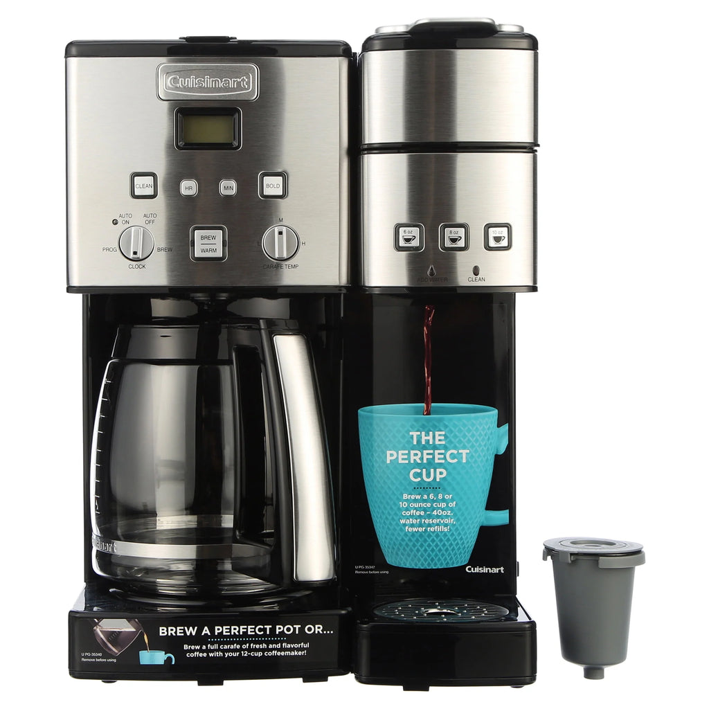 12 Cup Coffeemaker and Single-Serve Brewer P590422