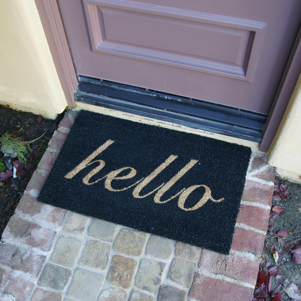 Hello Welcome Mats 15mm 18" X 30" I207621