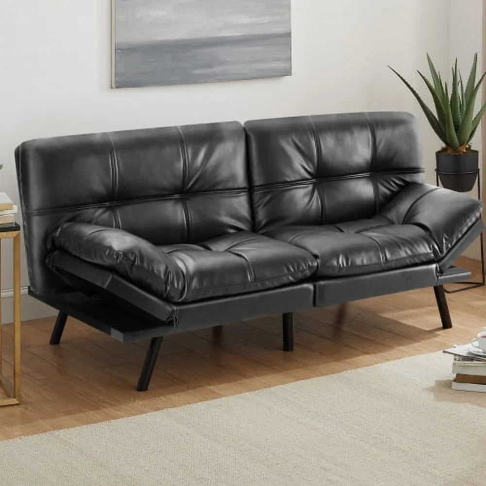 Convertible Memory Foam Futon Sofa Bed B401689