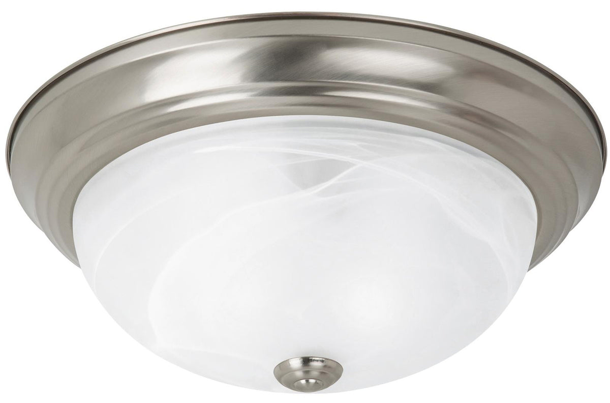 Brushed Two Light Flush Mount C457542