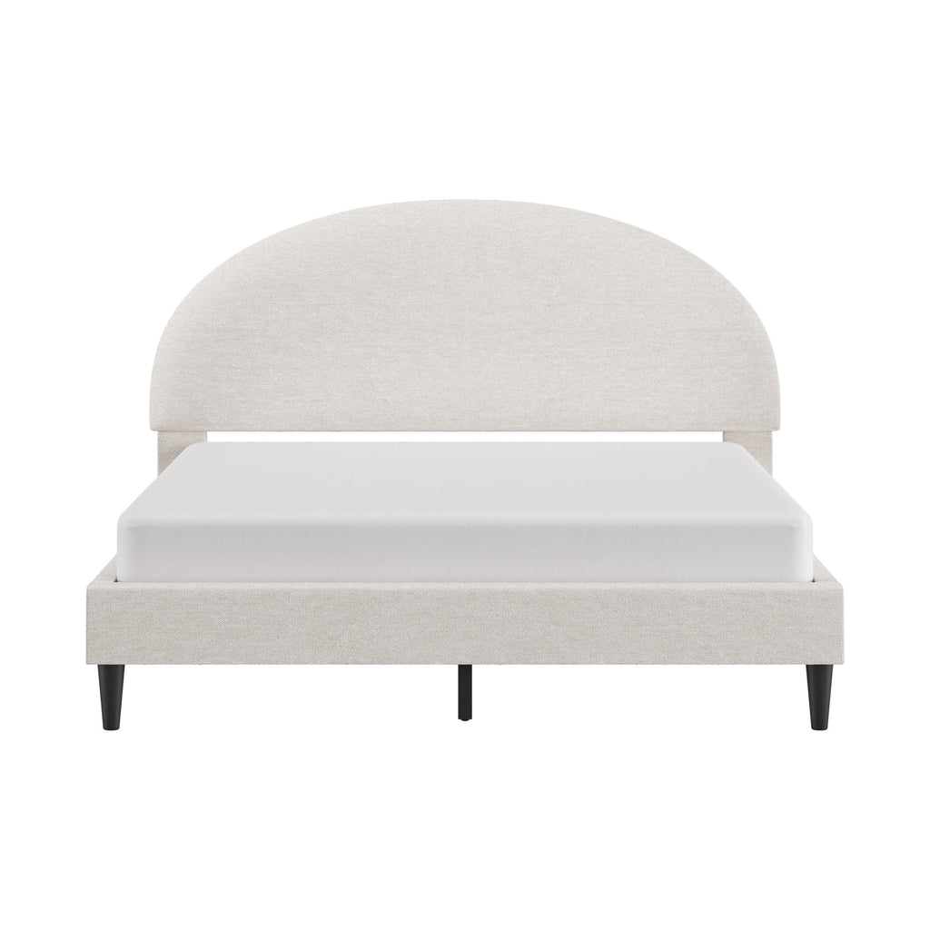 Queen Upholstered Platform Bed T73771