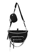Black Convertible Belt Bag R888