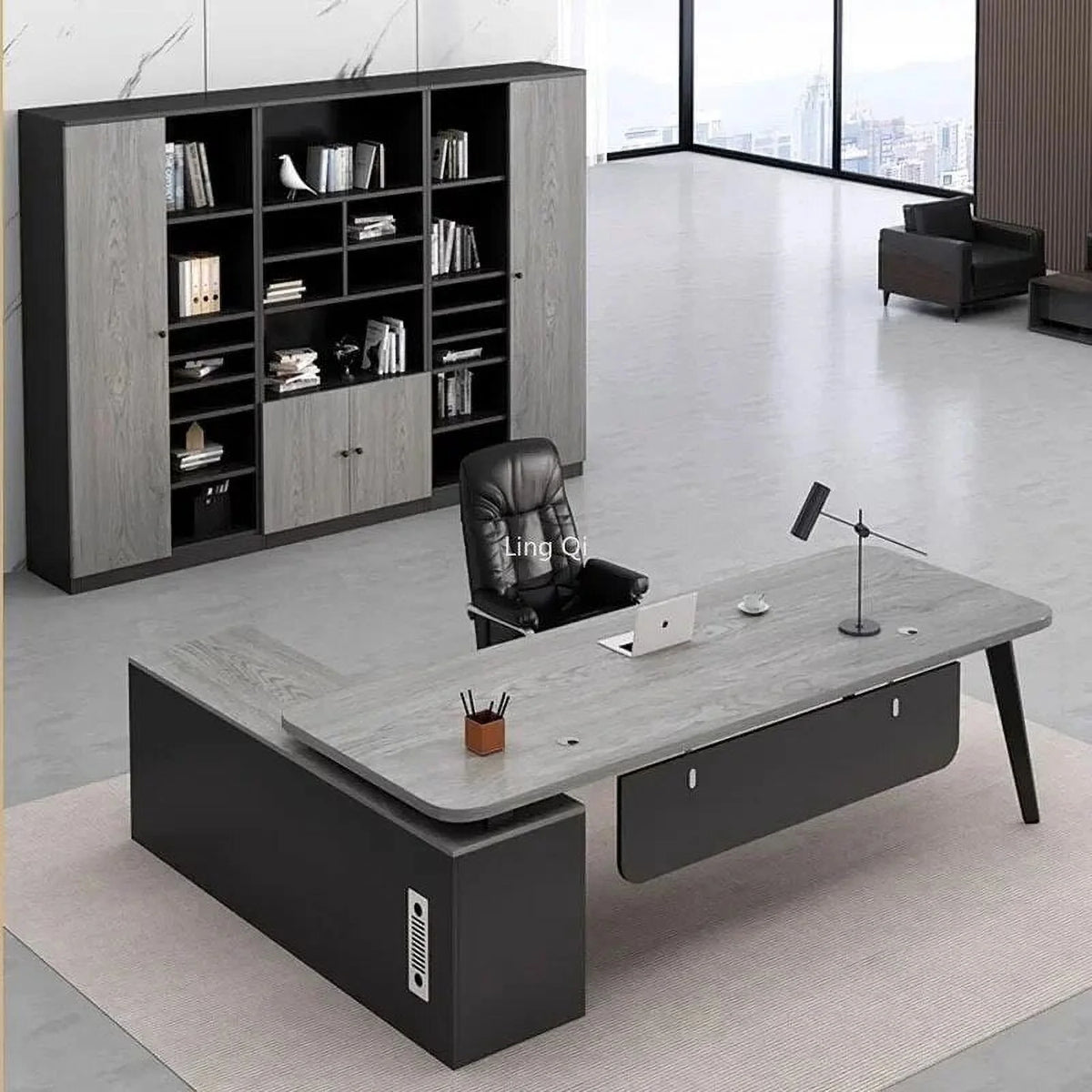 L Shaped Standing Office Desk I226