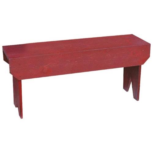 Antique Turquoise Wood Bench D327968