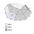 Nomadic 270 Sides Awning Wall 3 O318084