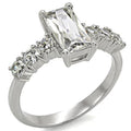 Stainless Steel Ring with Cubic Zirconia G926050