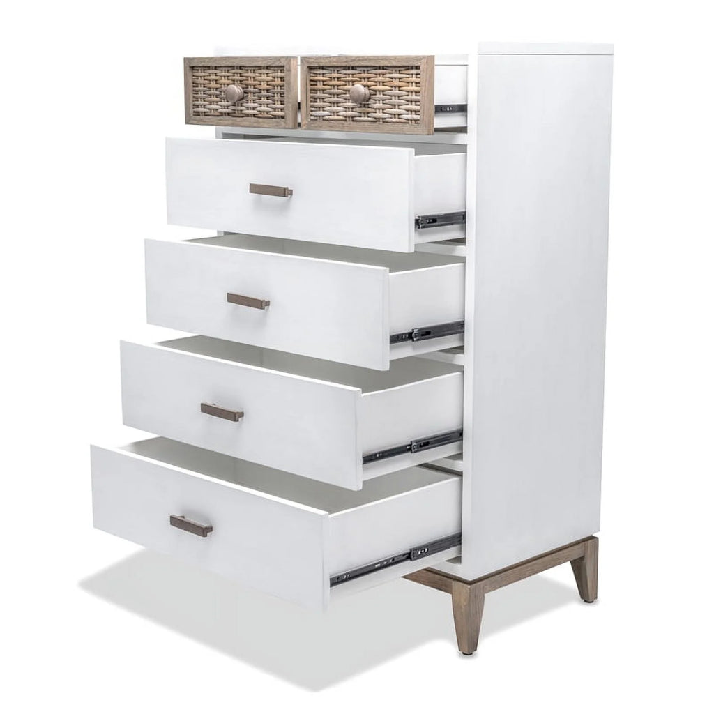 6 Drawer White Chest K632917
