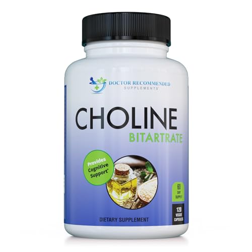 500 mg 120 Veggie Capsules Choline N289
