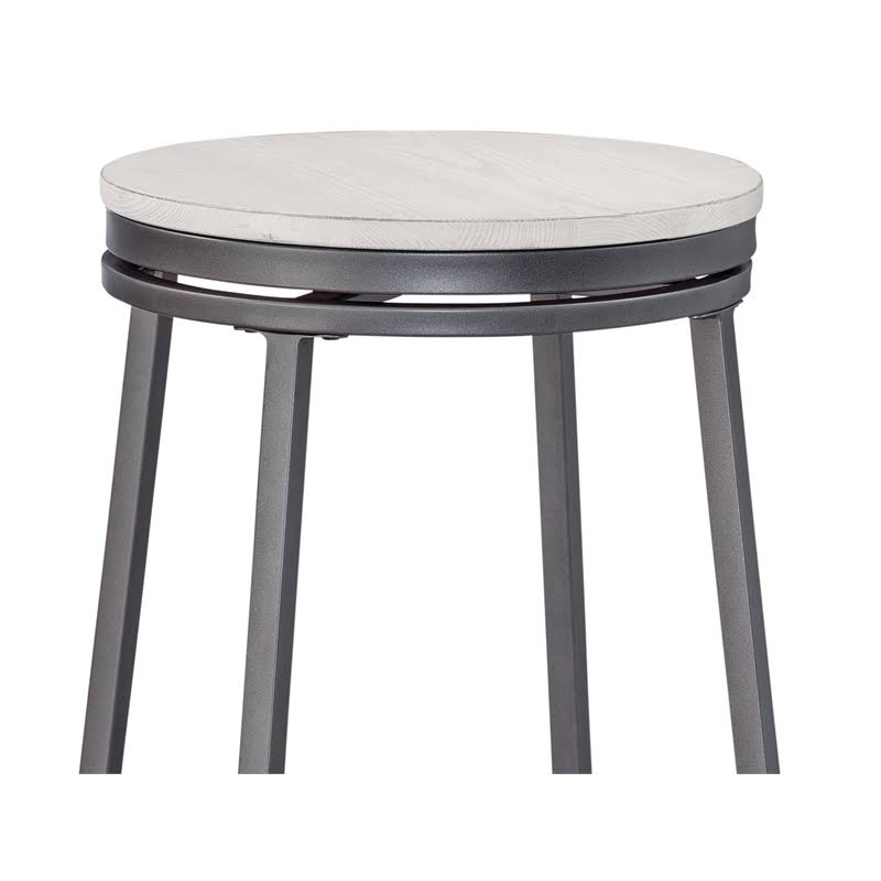 Gray Metal Bar Stool O680309
