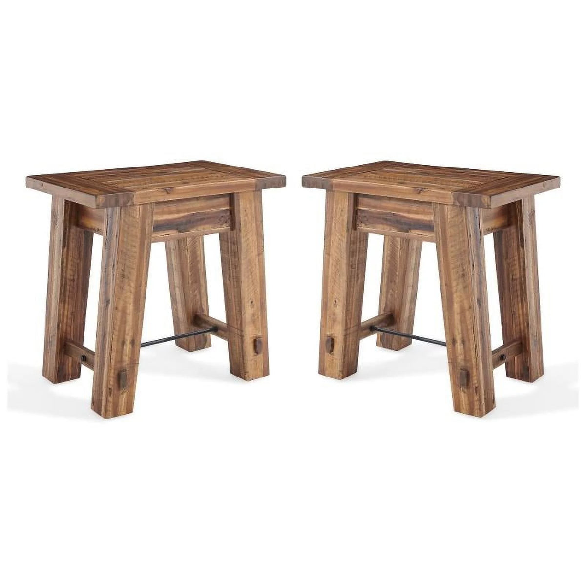 27"W Wood End Table Set of 2 N24078