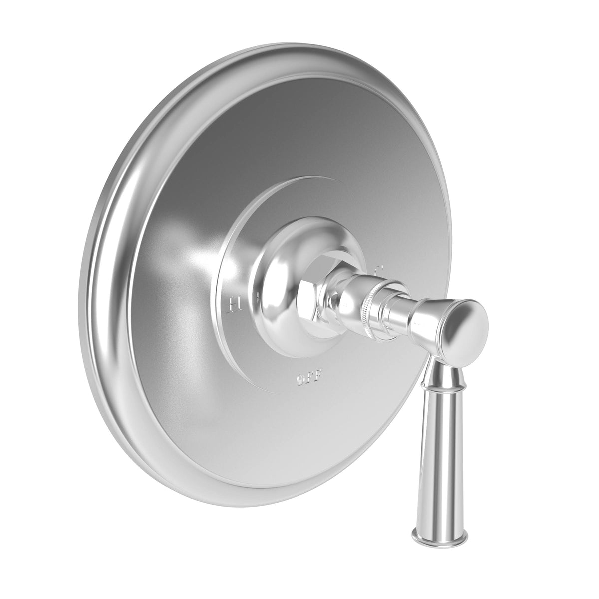 Weathered Copper Balanced Pressure Shower Trim Plate with Handle X355408